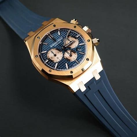 audemars piguet blue strap replica|audemars piguet cufflinks.